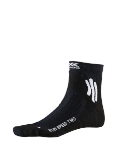 Skarpety X-Socks Run Speed Two 4.0 opal black/arctic white