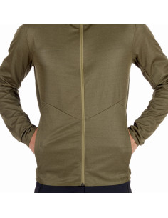 Kurtka Mammut Ultimate v tour SO hooded Jacket olive melange 2