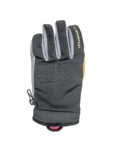 Rękawiczki La Sportiva Supercouloir Tech Gloves Black/Yelllow