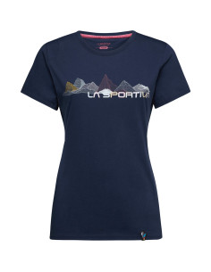 Koszulka La Sportiva Peaks T-Shirt W Night Sky